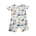 18-24M White Dinosaur Romper - Woolworths