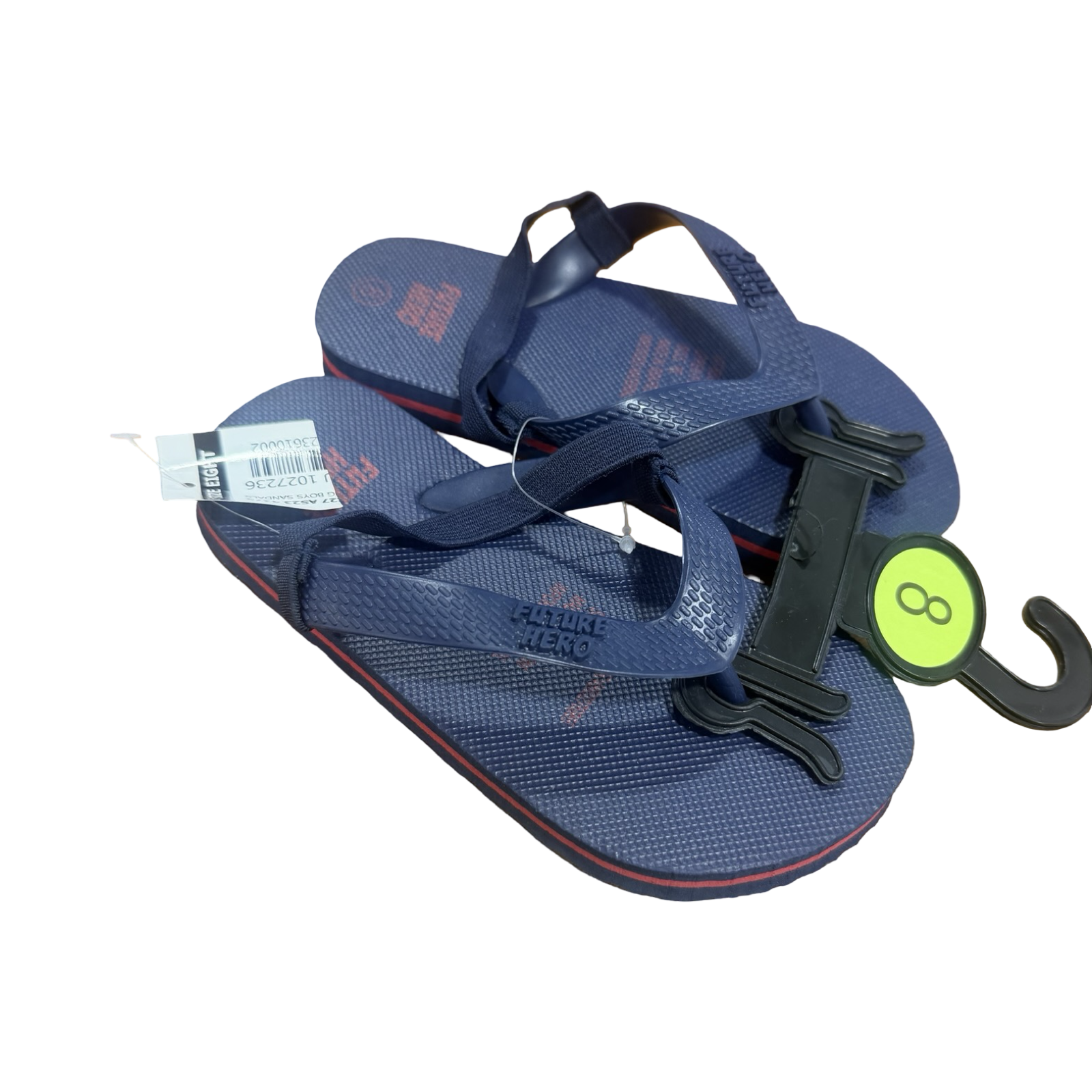 *NEW* Size 8 Navy & Red Flip Flops- PEP