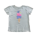 7-8Y Beige Ice Cream Sequin T-Shirt - H & M
