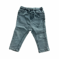 6-12M Black Elasticated Denim Jean - Woolworths