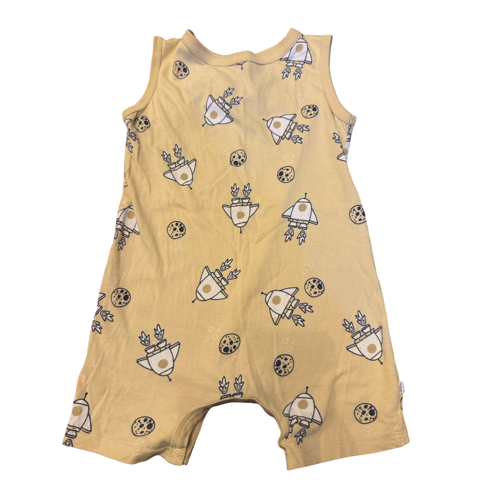 18-24M Yellow Space Bodysuit - Woolworths