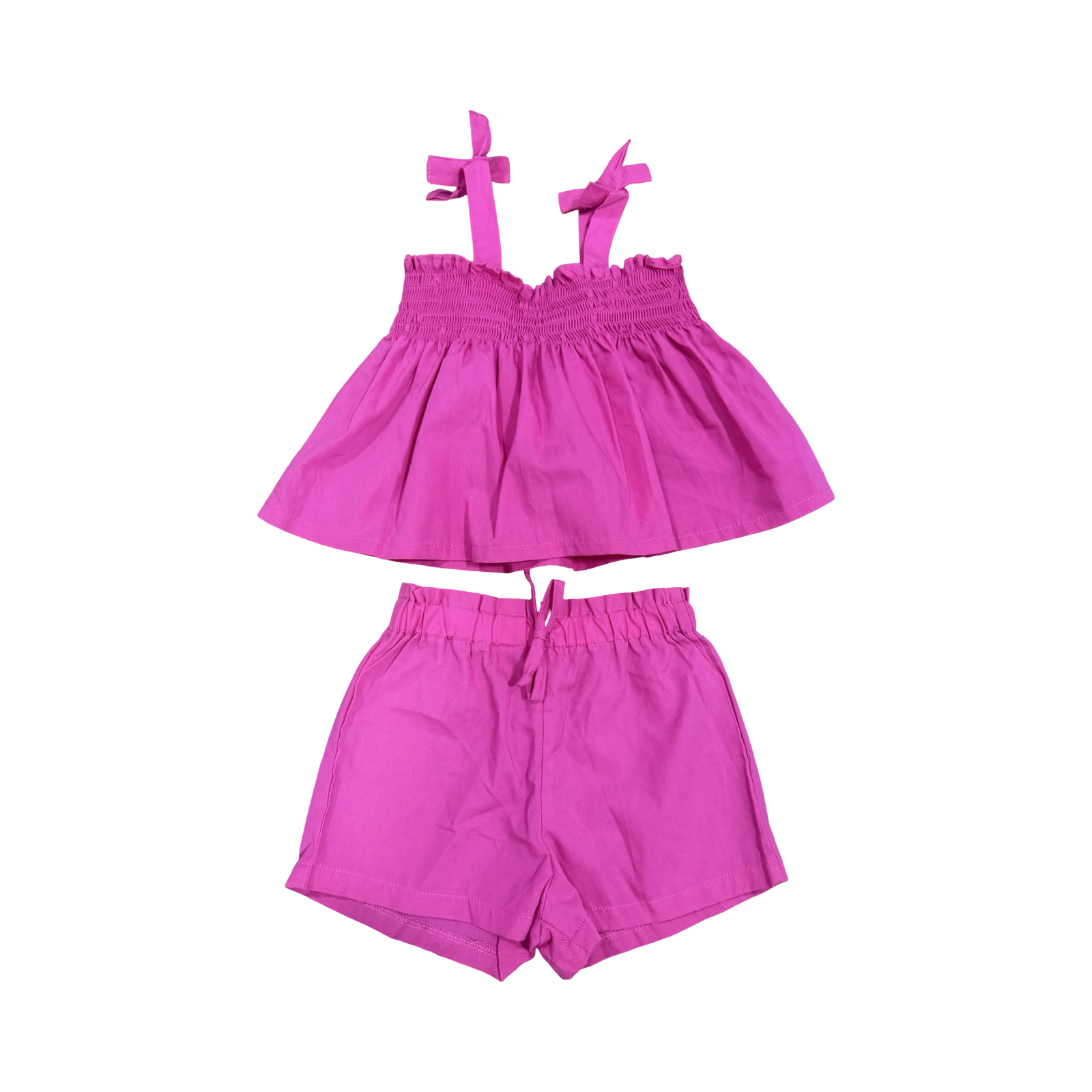 6-12M Pink Cute Summer Top & Botton Set - Jet
