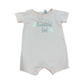 0-3M Beautiful Girl Pink Romper - Tiny Tots