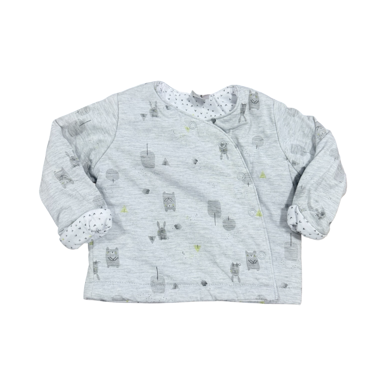 0-3M Padded Winter Crossover Jacket - Clicks