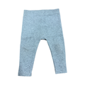 6-12M Ribbed Grey Cotton Leggings - Ackermans