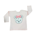 12-18M Pink Bear Sweater - Tiny Tots