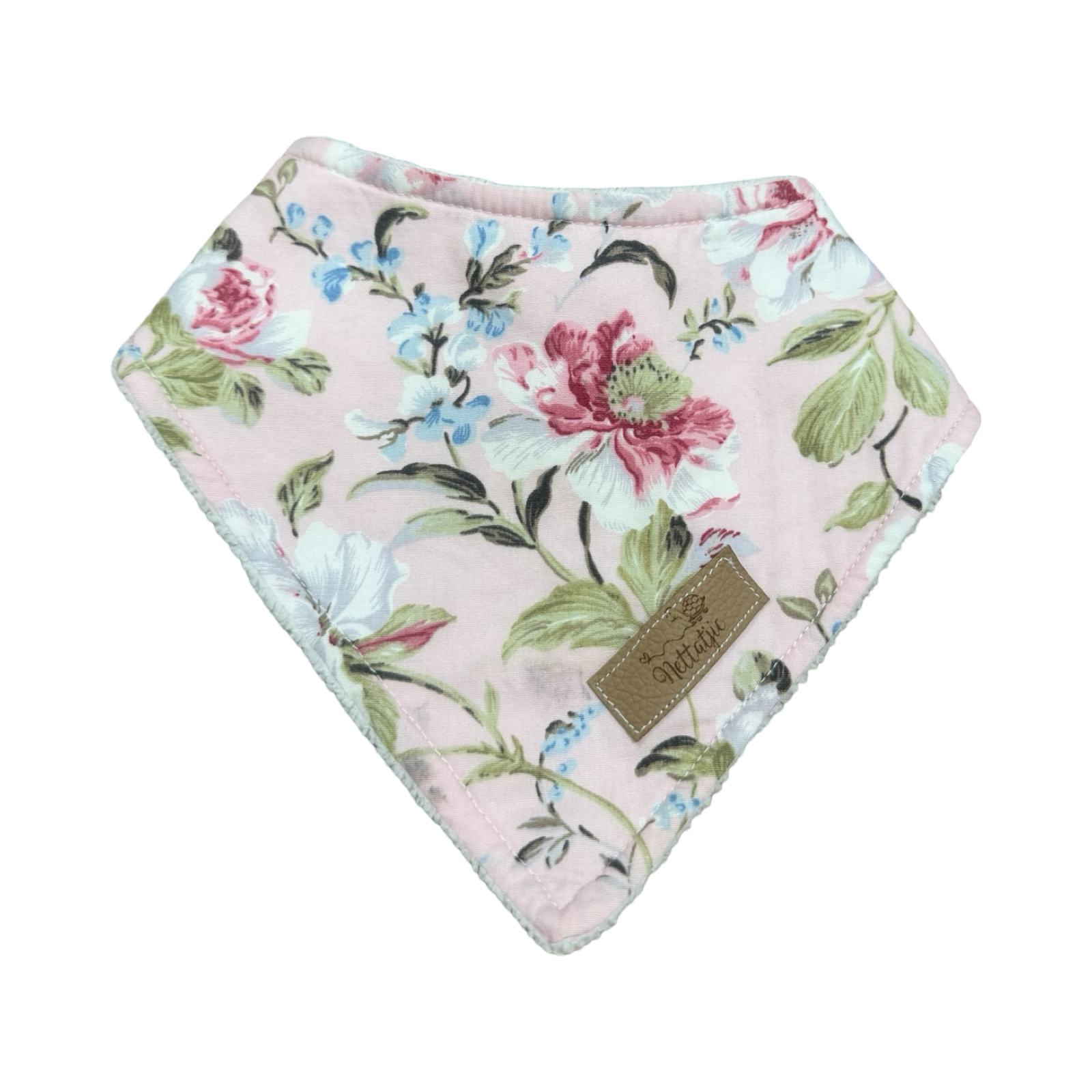 One Size Floral Fleece Lined Bib - Nettatjie