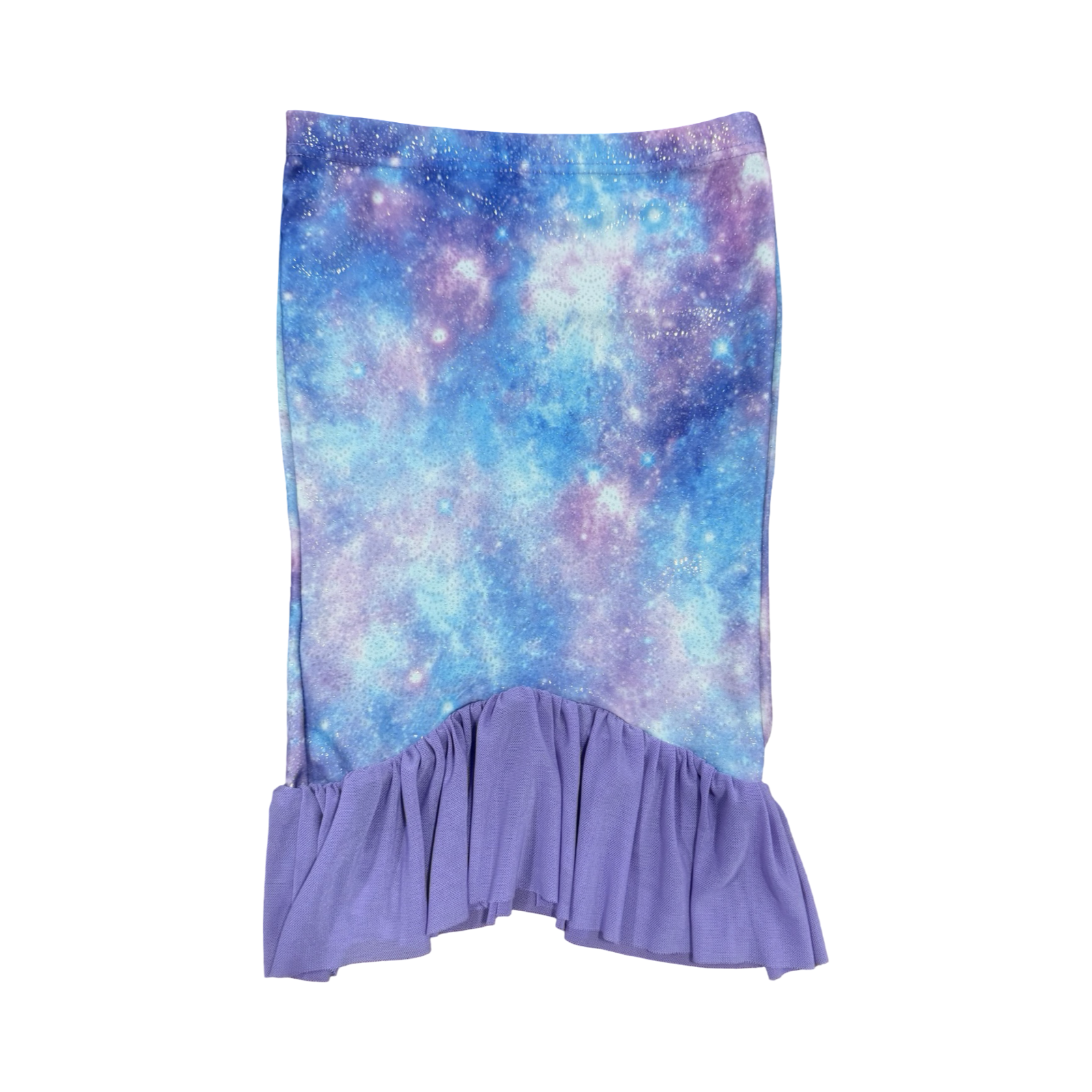 3-4Y Mermaid Swim Skirt Blue & Purple - Real Kids