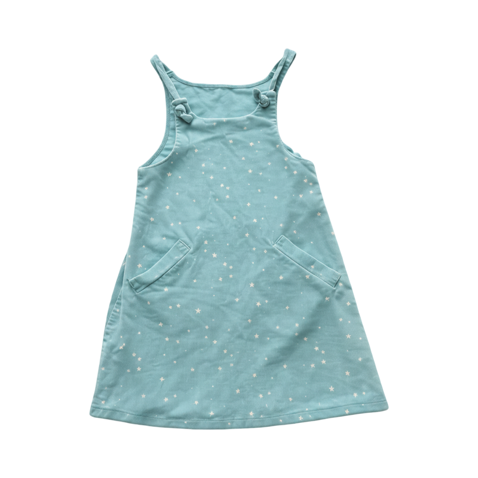 9Y Light Blue Corduroy Star Dress - Woolworths