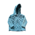 12-18M Green Lined Textured Jacket with Zip - Cotton On