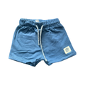 1-3M Blue Cotton Elasticated Shorts - Woolworths