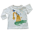 0-3M Just Have Fun Animal Long Sleeve T-Shirt - Fred Flo