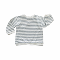 12-18M Grey & White Stripe Sweater Top - Mango