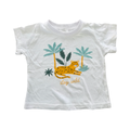 3-6M White Stay Wild T-Shirt - Popcandy