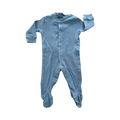 Prem Grey Cotton Snapper Onesie - Woolworths