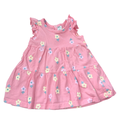 3-6M Pink Daisy Dress - Tiny Tots