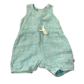 3-6M Turquoise Pin Stripe Bodysuit - Earthchild