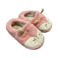 Size 4 Pink Owl Slippers - Woolworths