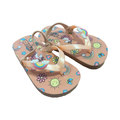 Size 7 - Orange Rainbow Flip Flops - Woolworths