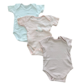 Newborn 3pc White & Pink Bunny Bodysuit Set - Woolworths