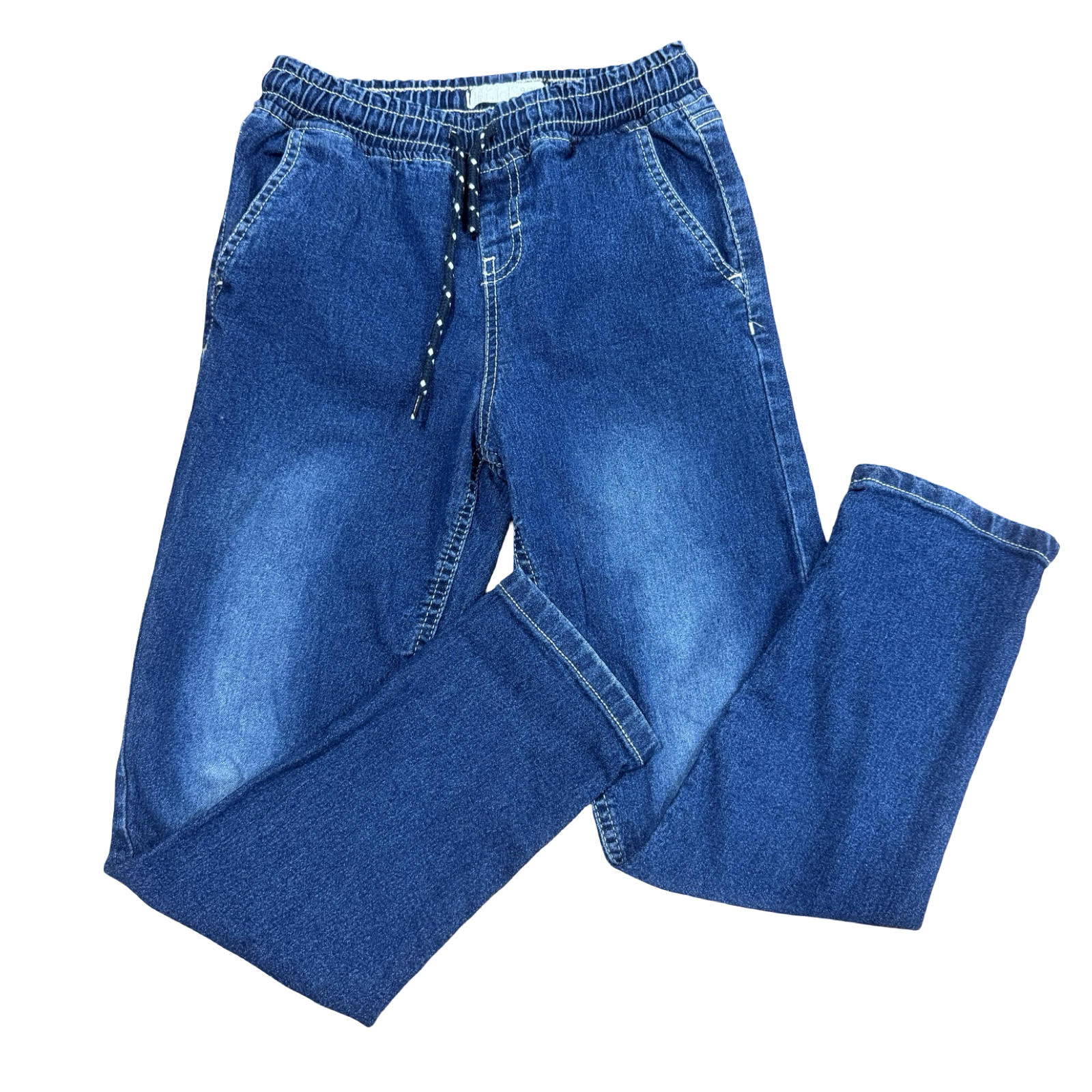 9-10Y Long Blue Denim Jeans - Real Kids