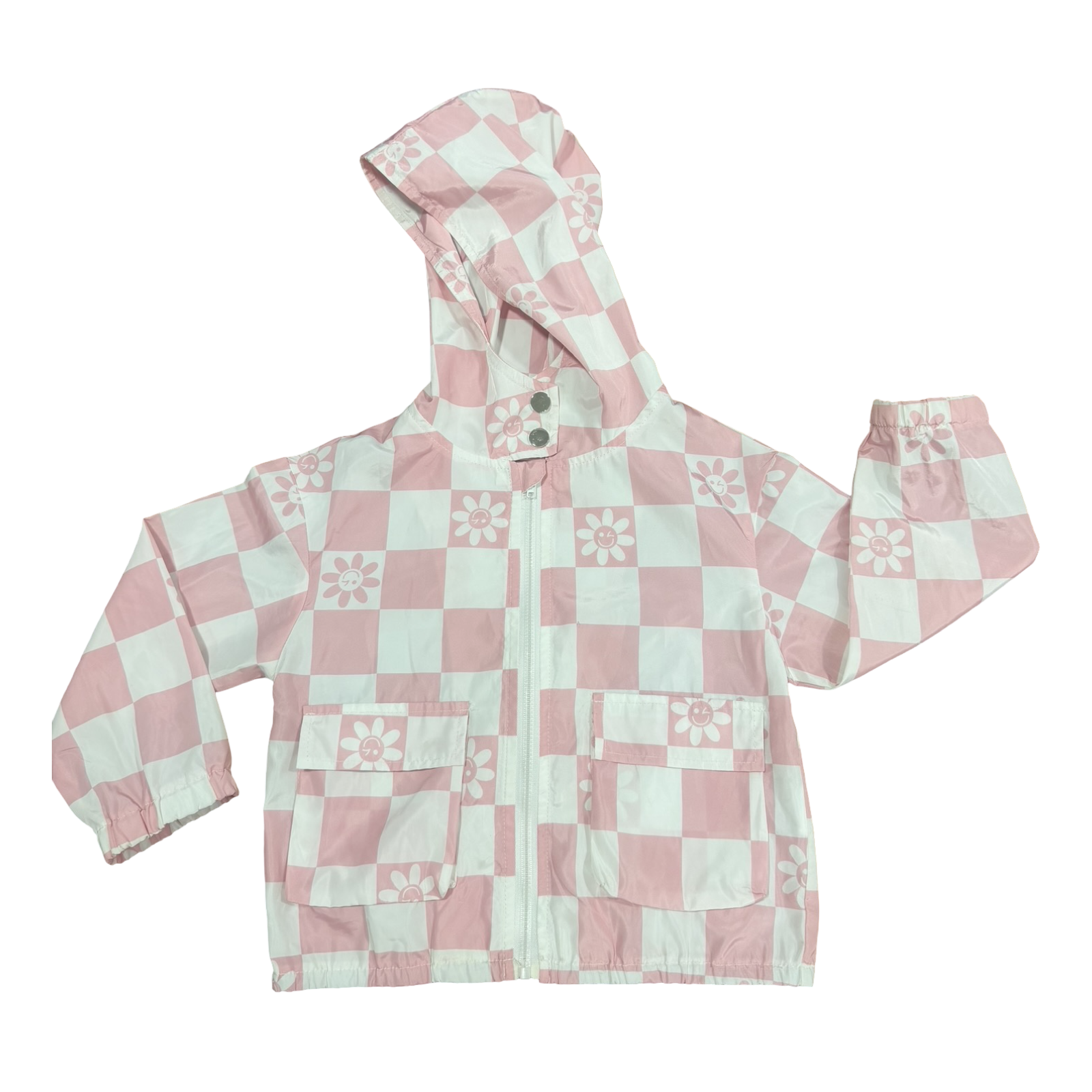 5Y White & Pink Thin Jersey - Shien