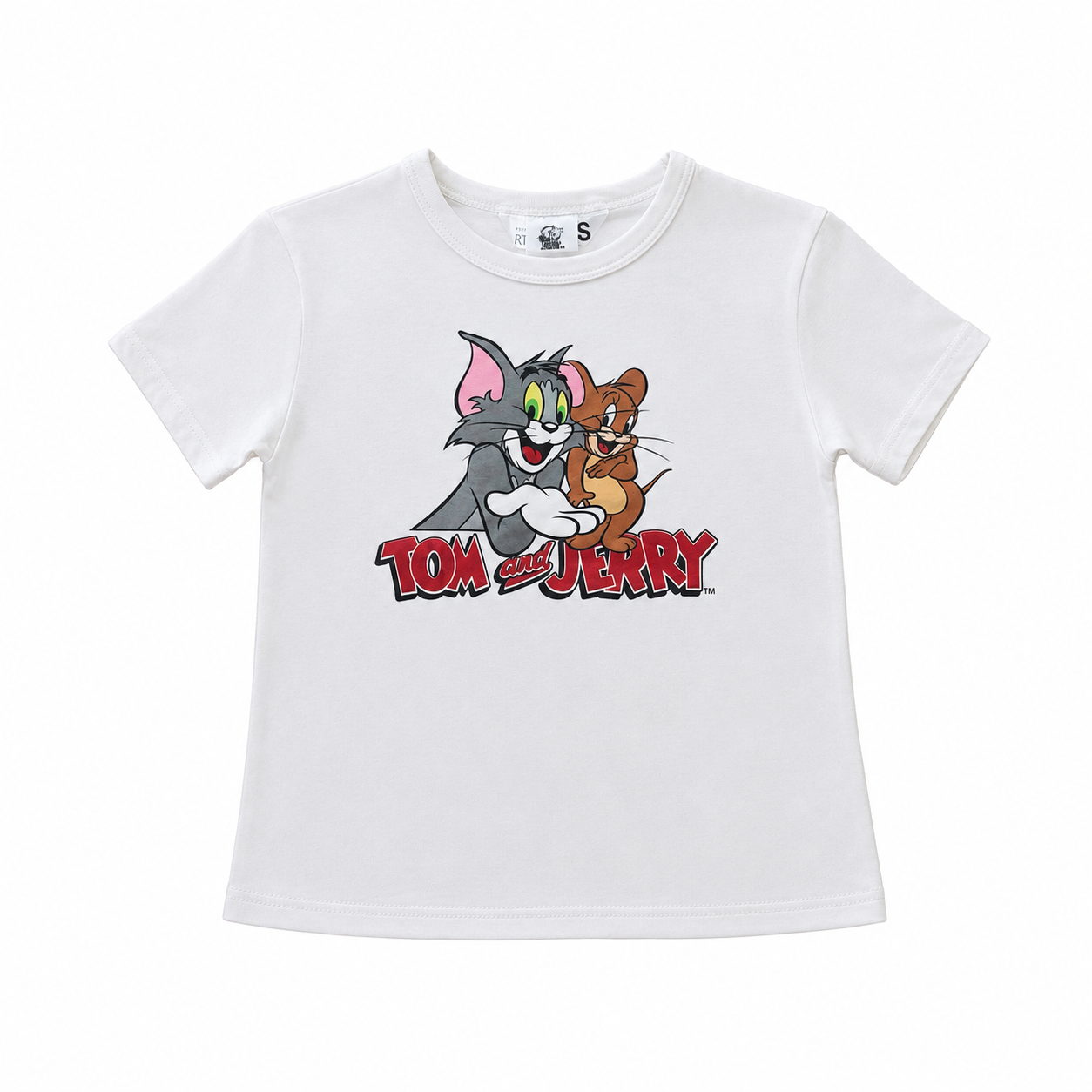 Small (13-14Y) White Tom & Jerry T-Shirt - Mr Price