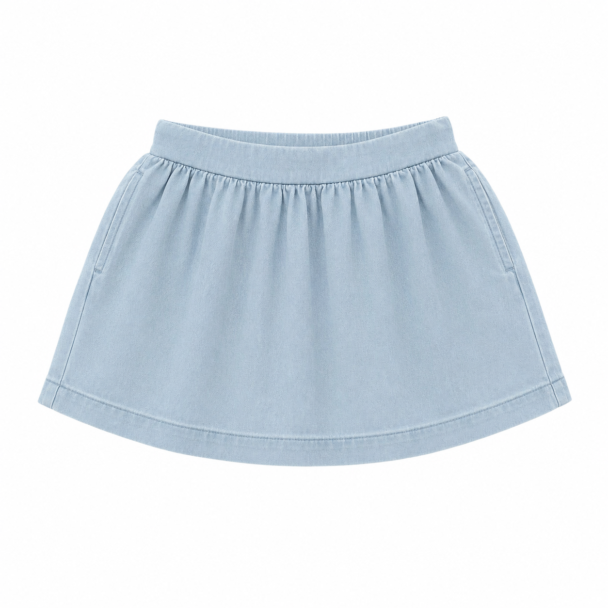 5Y Light Denim Skirt with Attached Shorts - Cat & Jack