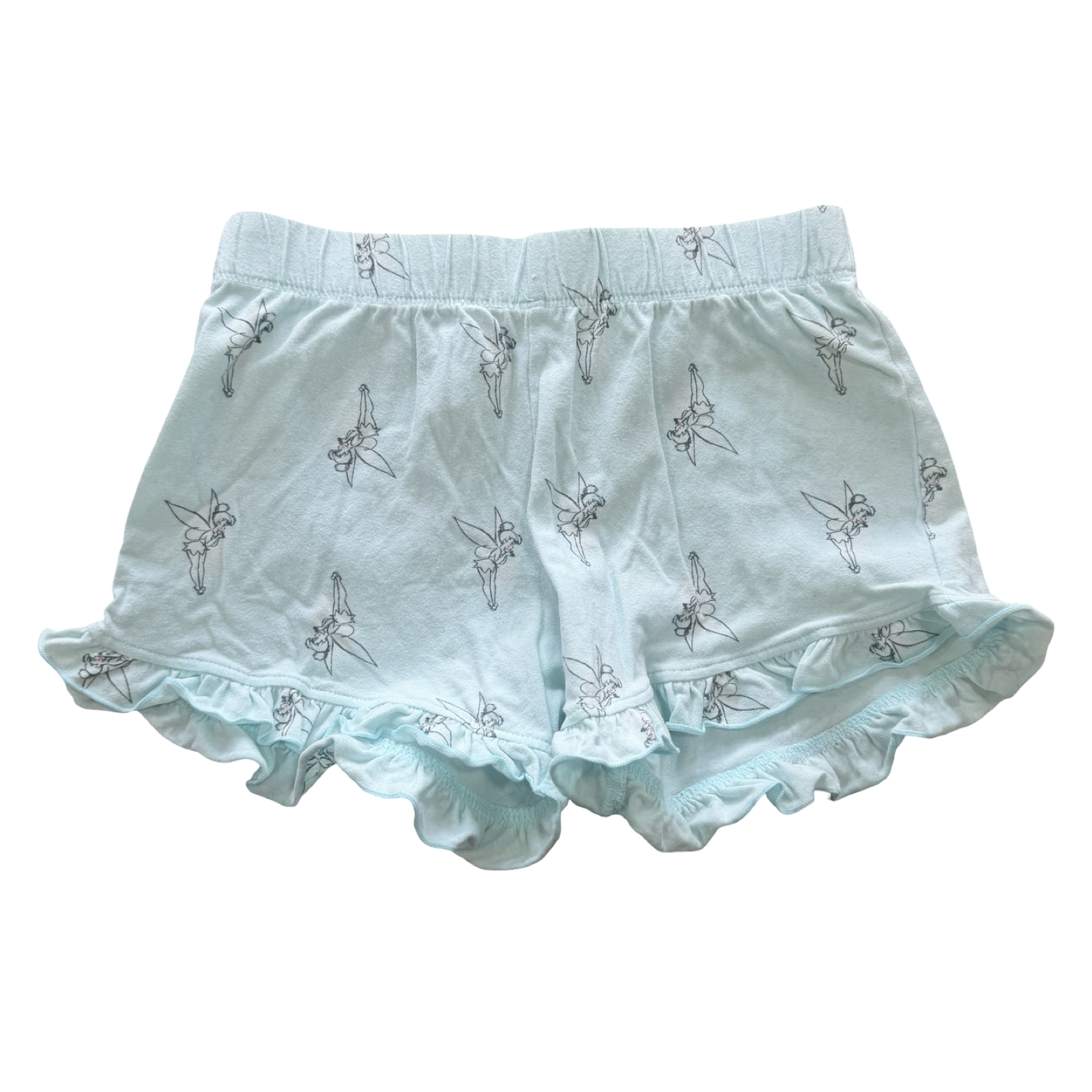 7Y Blue Tinkerbell Pyjama Shorts - Cotton On