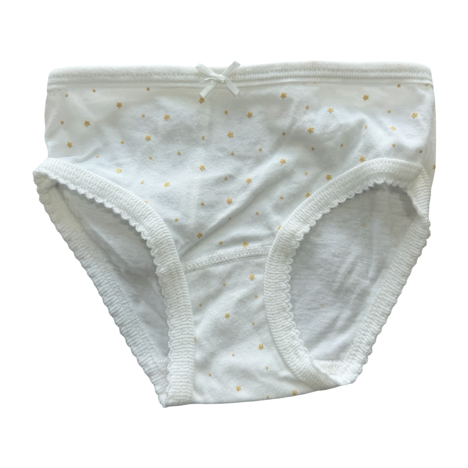 *NEW* 12-24M White & Gold Underwear - Zara