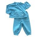 18-24M Aqua Fleece 2pc Sweater Set - Woolworths