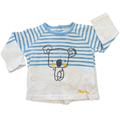 1M Blue & White Koala Stripe T-Shirt - Orchestra France