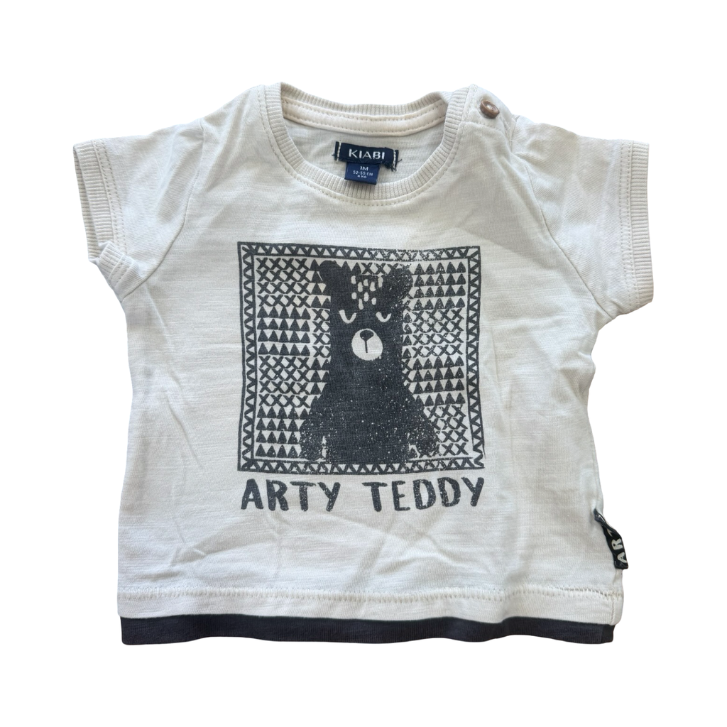 1M Arty Teddy T-Shirt - KIABI