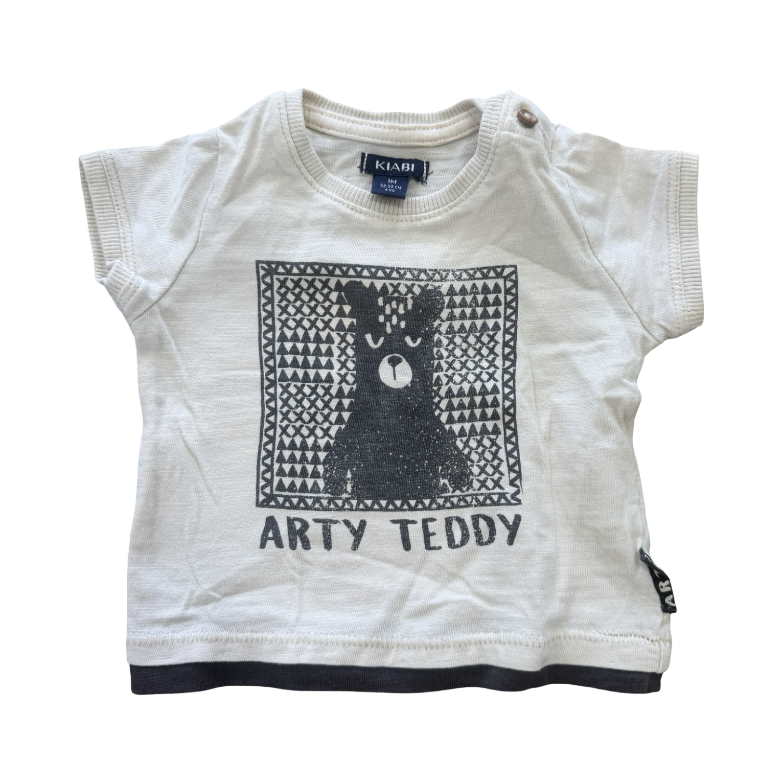 1M Arty Teddy T-Shirt - KIABI