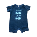 1-3M Aint No Mama Like My Mama Black romper - Woolworths