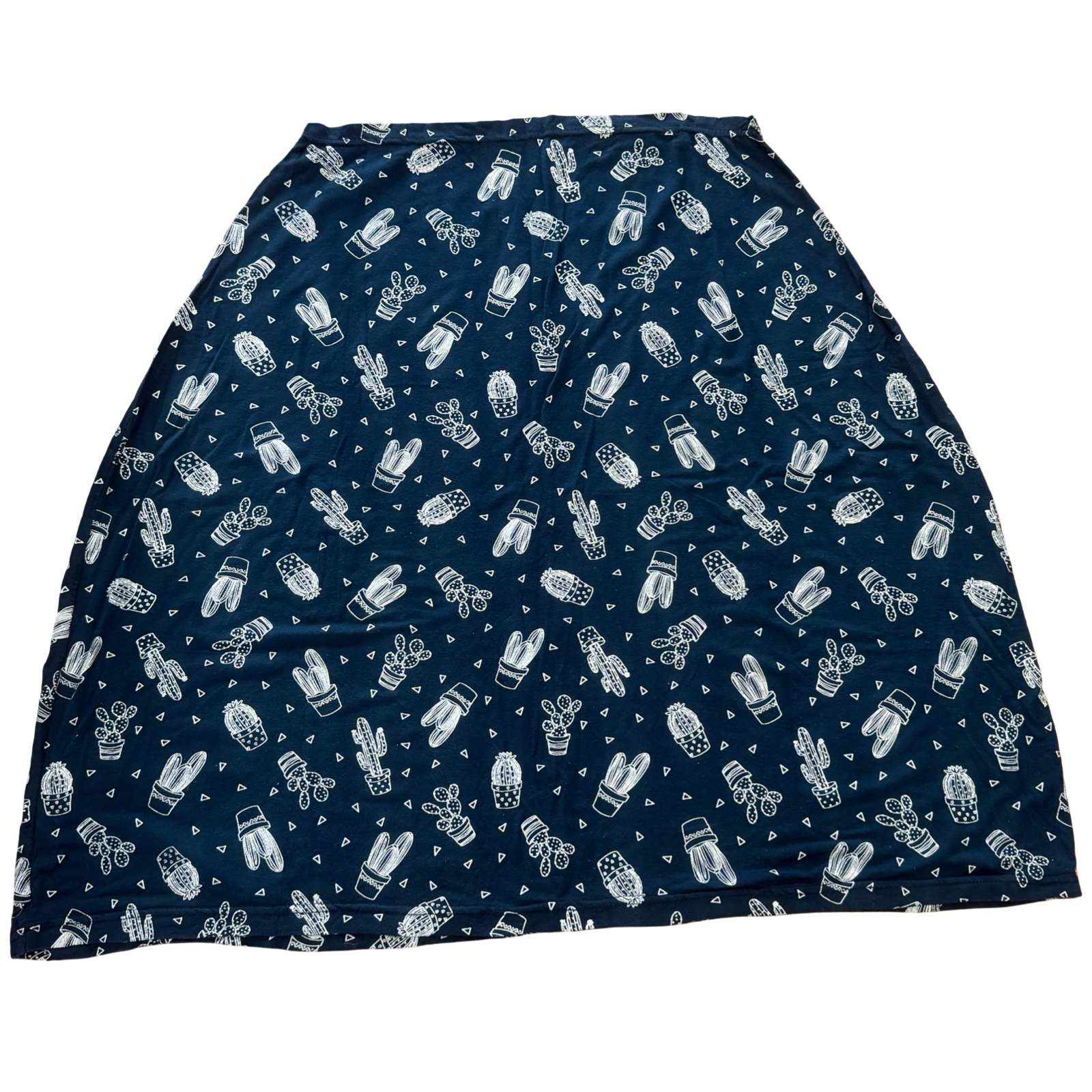Navy & White Succulent Multi Use Breastfeed Cover or Pram/Car Seat Cover