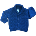 3-6M Navy Knitted Cardigan - Clicks