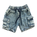 2-3Y Short Elasticated Jeans - Waga Dude