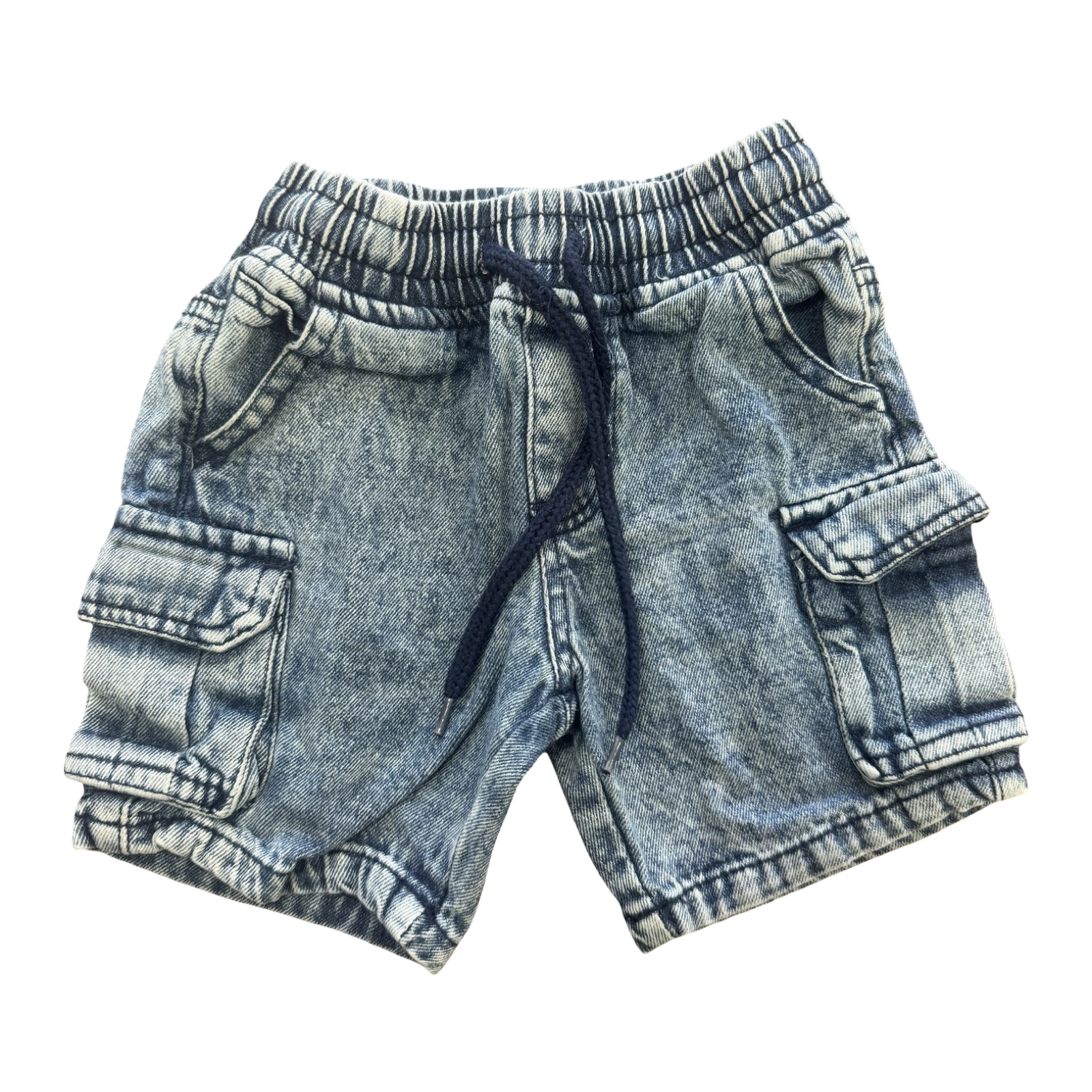 2-3Y Short Elasticated Jeans - Waga Dude