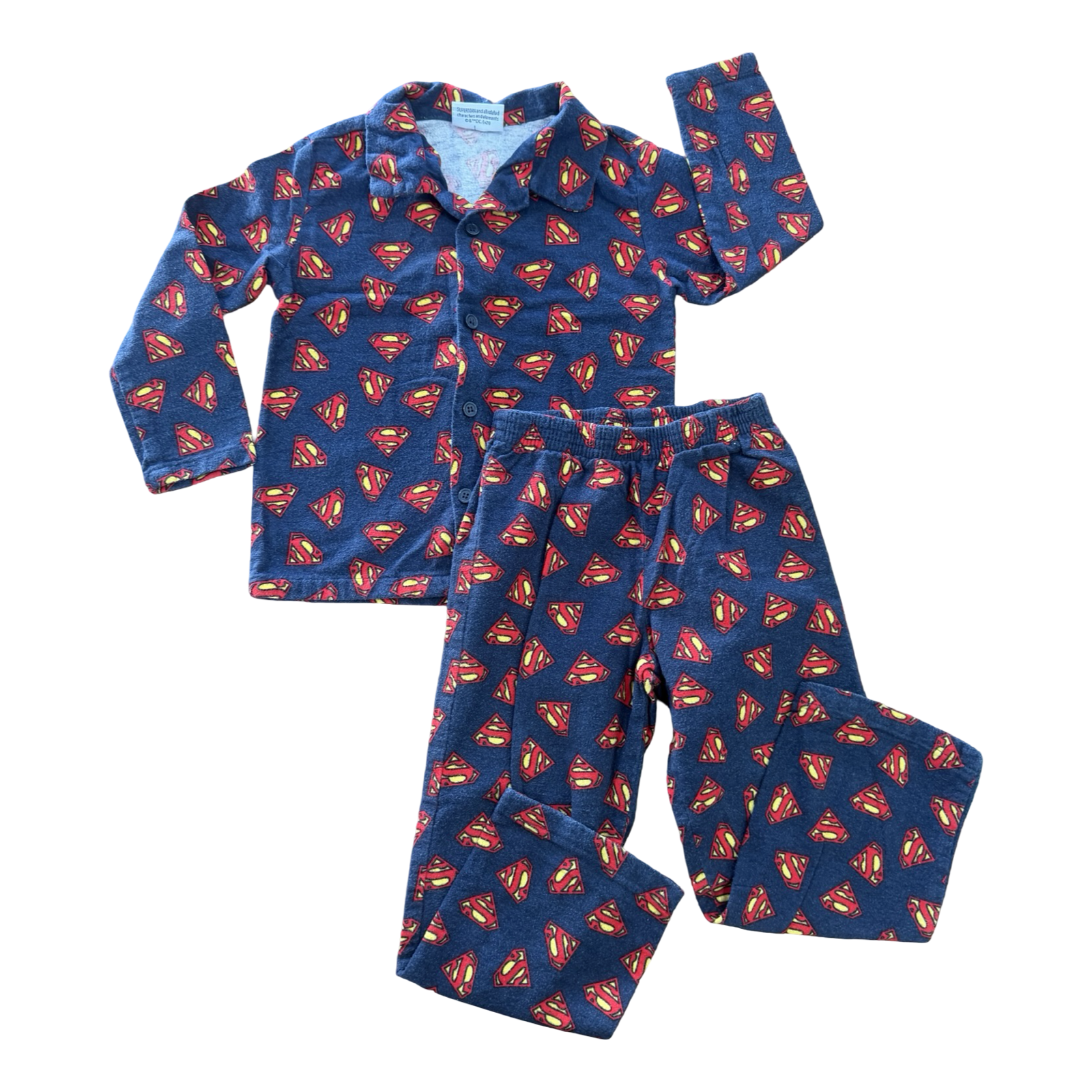 3-4Y 2pc Superman Pyjamas - DC Comics