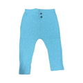 12-18M Green & White Triangle Ribbed Leggings - Tiny Tots