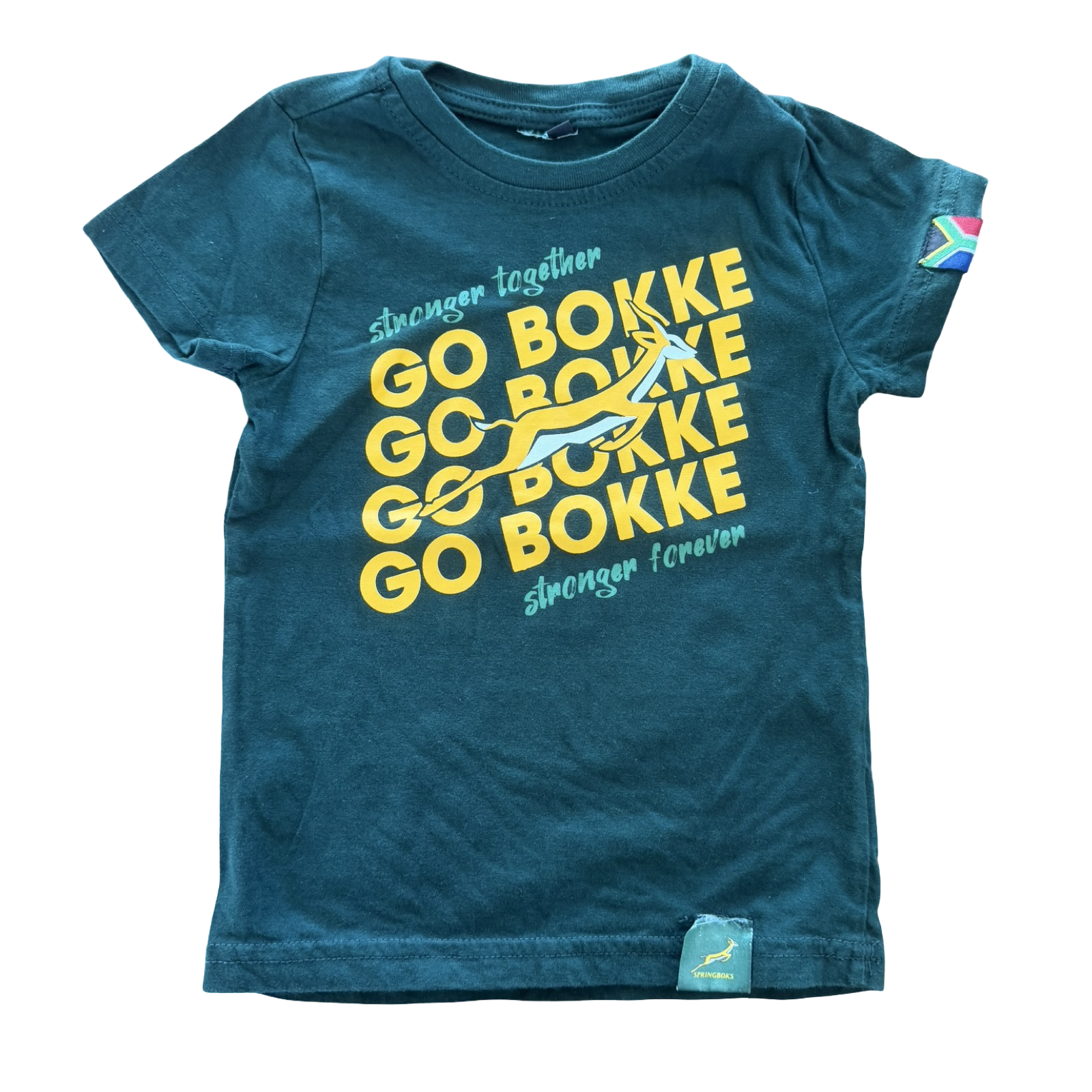 2-3Y Go Bokke T-Shirt - Springboks