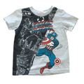 2-3Y Grey Captain America T-Shirt - Marvel
