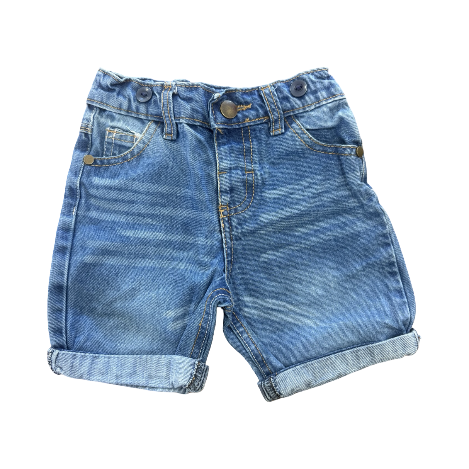 18-24M Denim Shorts - OneTwoThree