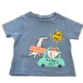 12-18M Sun's Out Blue T-Shirt - Woolworths