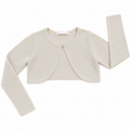 4-6Y Gold Cropped Cardigan Style Jersey - H & M