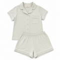 7-8Y 2pc Light Green Cotton Polkadot Pyjama Set - Mango