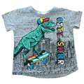 18-24M Grey Dinosaur T-Shirt - Ackermans