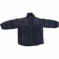1-2Y Grey Super Warm Zipper Puffer Jacket with Bear Fleece - Cotton On