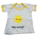 18-24M Grey & Yellow Happy & Bright T-Shirt - Woolworths